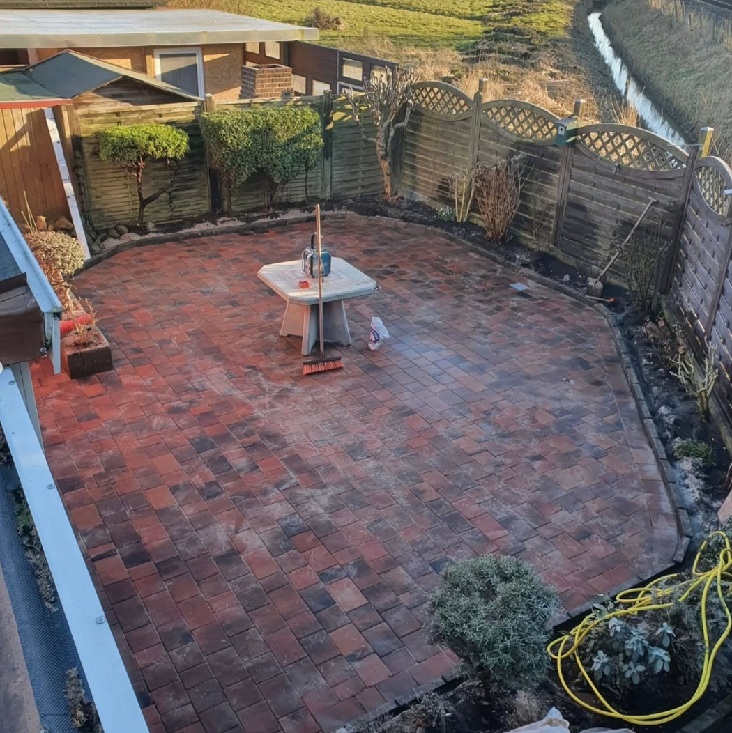 Gepflegter Garten nach Gartenservice
